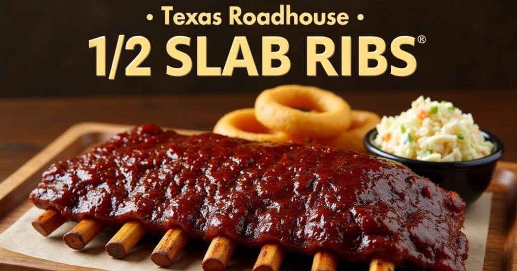 half slab ribs texas roadhouse