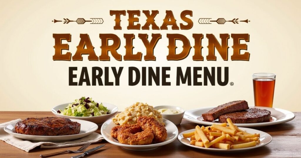 texas roadhouse early dine