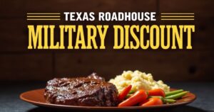 texas roadhouse military discount