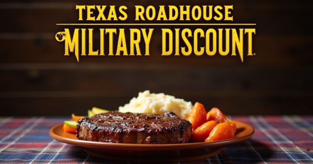 texas roadhouse military discount