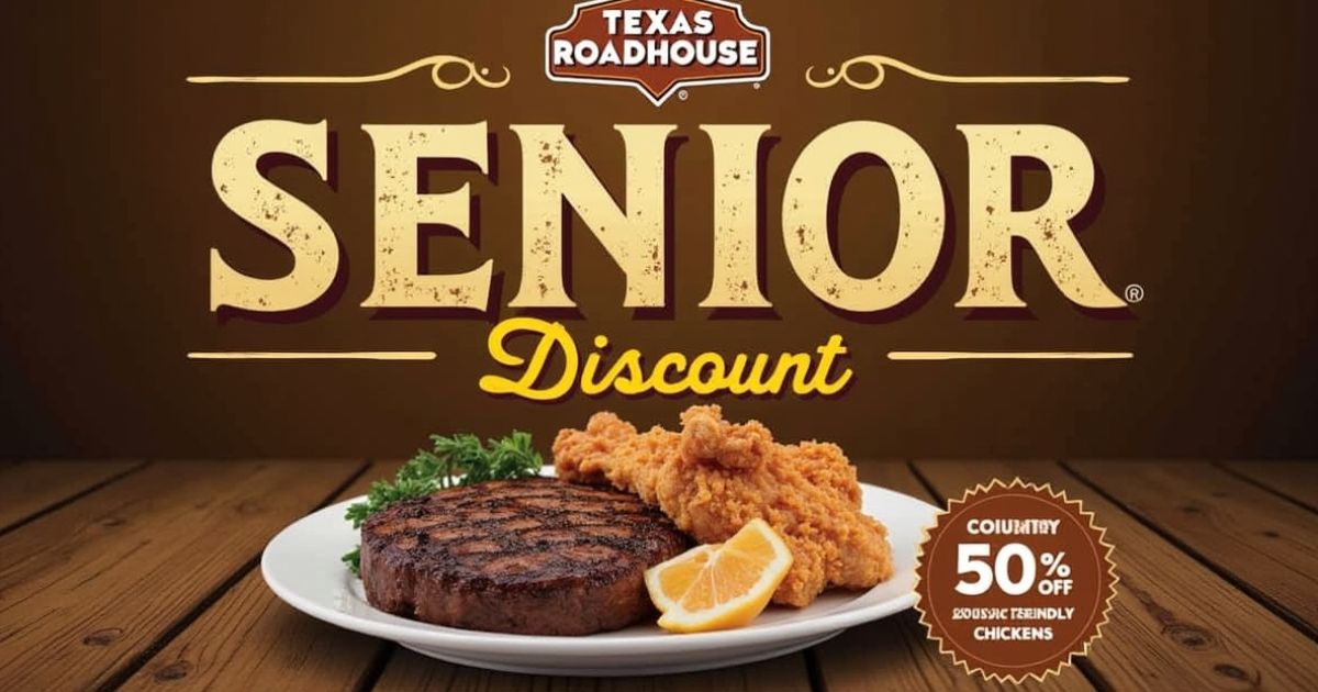 texas roadhouse senior discount