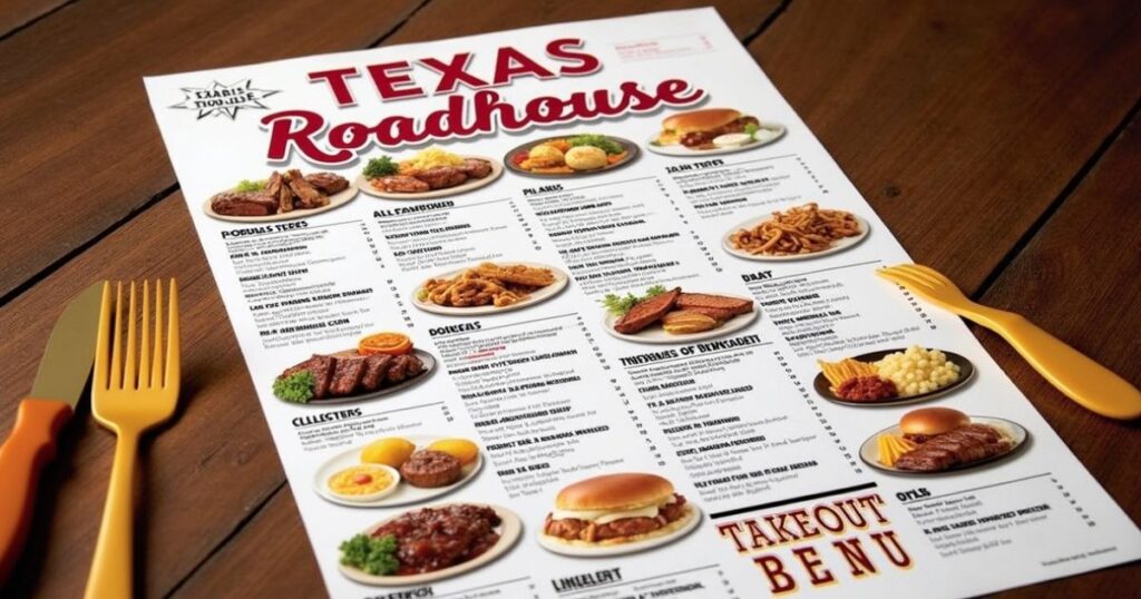 texas roadhouse takeout menu