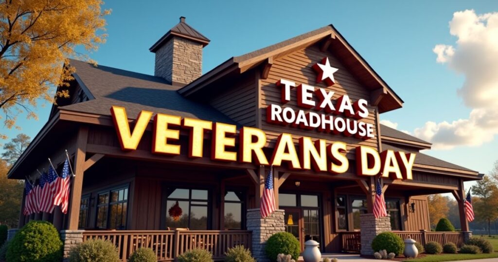 texas roadhouse veterans day special