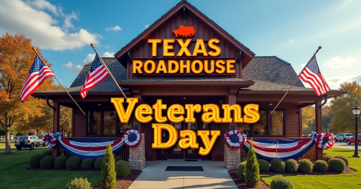 texas roadhouse veterans day special