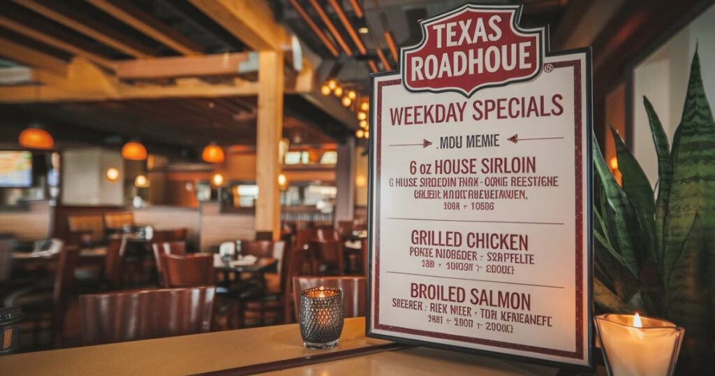 texas roadhouse weekday specials