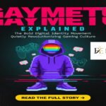 Gaymetu E digital identity movement showing diverse inclusive gaming community with colorful avatars and online ecosystem