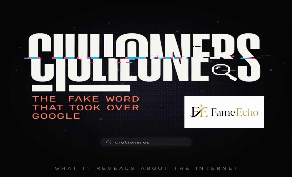 Confused search results page showing contradictory articles about the fake word ciulioneros