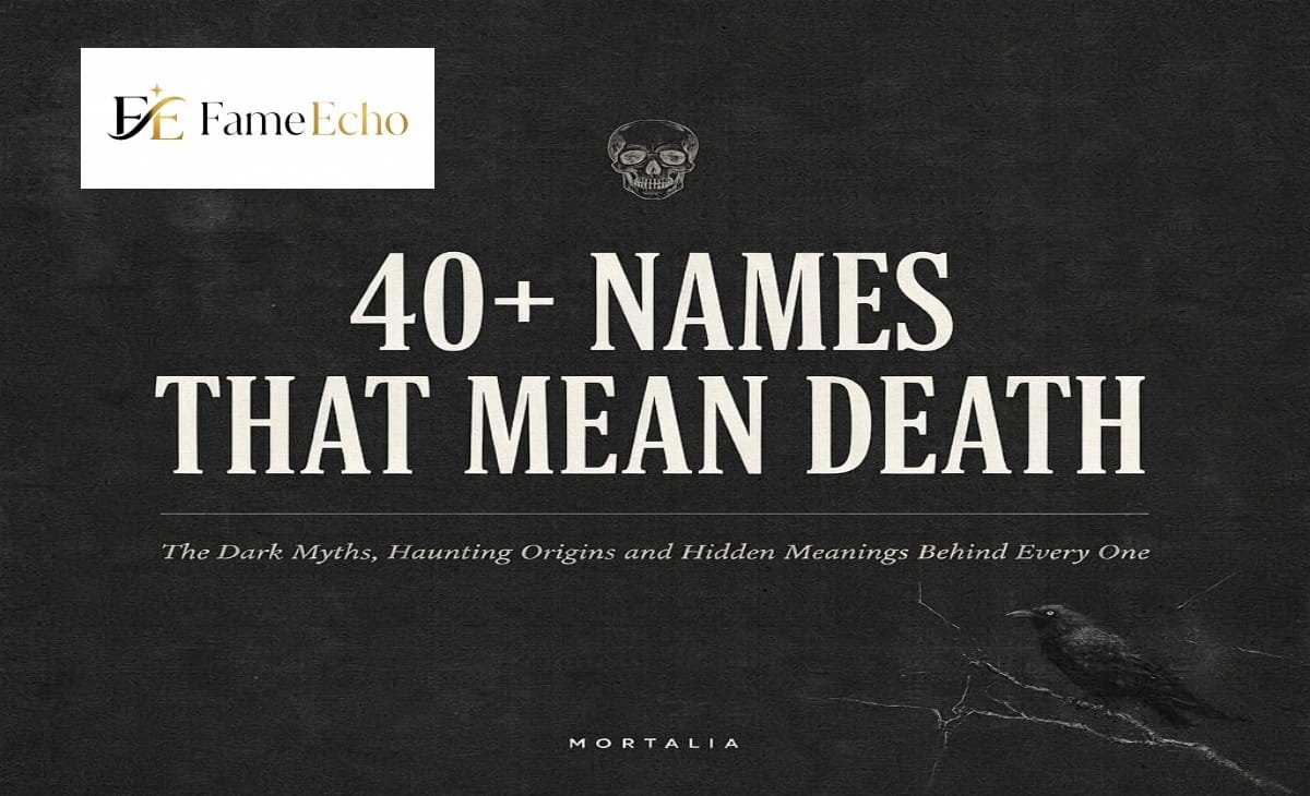 Names that mean death across cultures Greek Norse Hindu Celtic Japanese mythology dark meanings origins guide