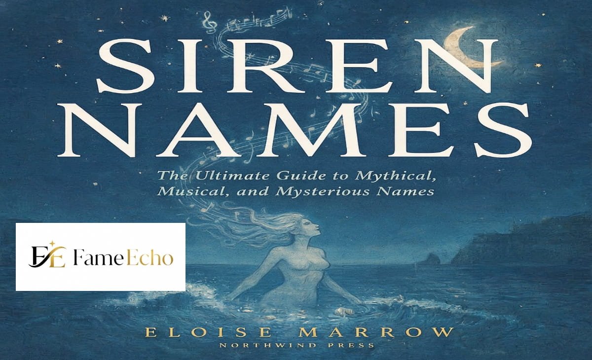 Siren Greek mythology enchanting woman ocean rocks dangerous voice fantasy character baby names guide